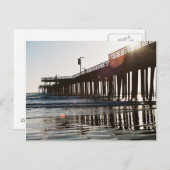 Briefkaart Pismo Beach Pier (Voorkant / Achterkant)
