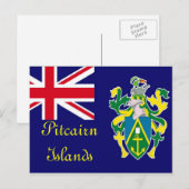 Briefkaart Pitcairneilanden (Voorkant / Achterkant)