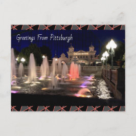 Briefkaart-Pittsburgh-Amusement Park Briefkaart