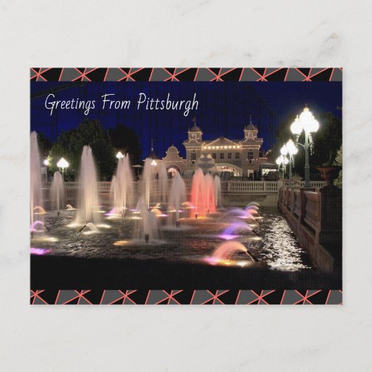 Briefkaart-Pittsburgh-Amusement Park Briefkaart (Voorkant)