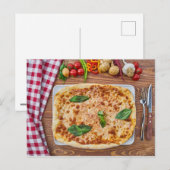 Briefkaart Pizza (Voorkant / Achterkant)