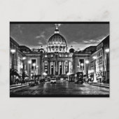 Briefkaart-Places-St. Peter's Basilica Briefkaart (Voorkant)