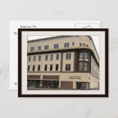 Briefkaart-Plainview TX Courthouse Annex gebouw Briefkaart (Voorkant / Achterkant)