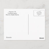 Briefkaart-Plainview TX Courthouse Annex gebouw Briefkaart (Achterkant)