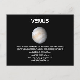 Briefkaart Planet Venus