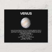 Briefkaart Planet Venus (Voorkant)