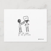 briefkaart plastic zak (Voorkant)