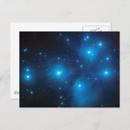Briefkaart Pleiades (Voorkant / Achterkant)