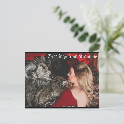 BRIEFKAART PNW Krampus (Staand voorkant)