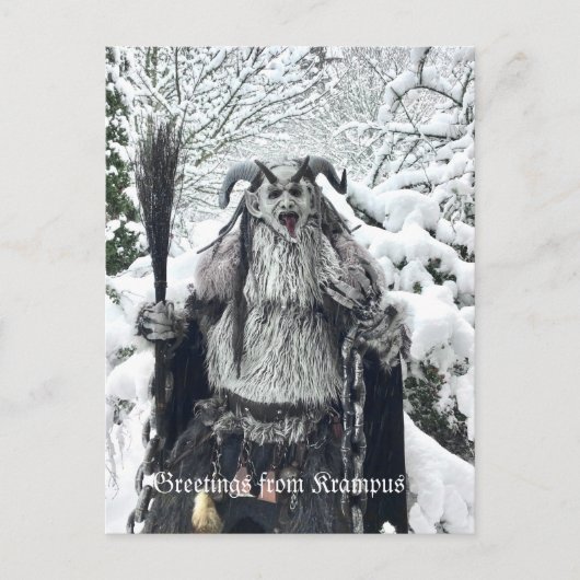 BRIEFKAART PNW Krampus (Voorkant)
