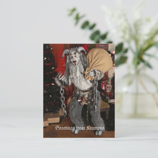 BRIEFKAART PNW Krampus (Staand voorkant)