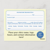 BRIEFKAART POCA-behandelingsplan (Achterkant)