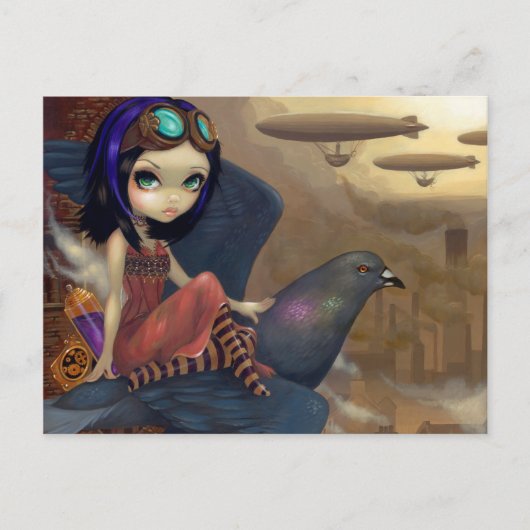 briefkaart "Poe's Flight" (Voorkant)