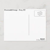 Briefkaart Poestenkill Gorge (Achterkant)