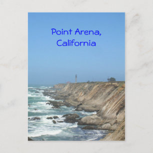 Briefkaart - Point Arena California