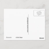 Briefkaart - Point Arena, Californië (Achterkant)