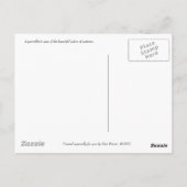 briefkaart "Pointillist's Autumn" (Achterkant)