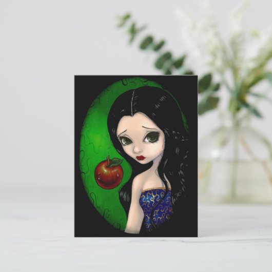briefkaart "Poisoned Apple" (Staand voorkant)