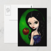 briefkaart "Poisoned Apple" (Voorkant / Achterkant)