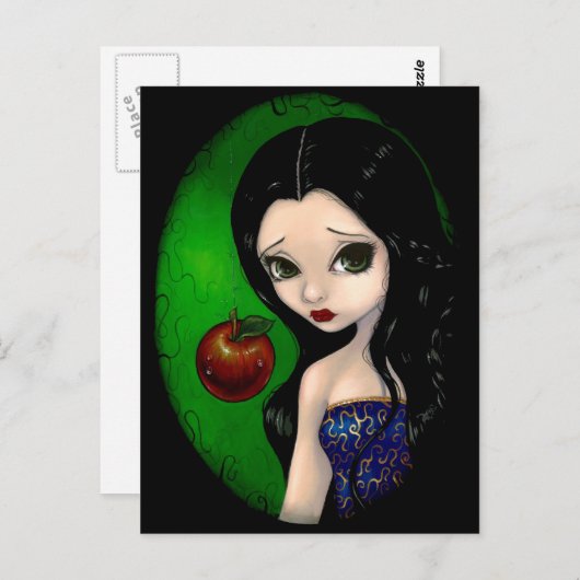 briefkaart "Poisoned Apple" (Voorkant / Achterkant)
