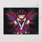 briefkaart "Polka Dot Mushroom Fairy" (Voorkant)