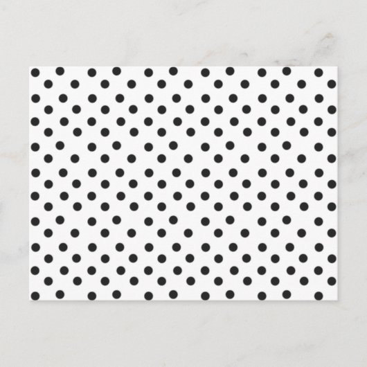  Briefkaart Polka Dots (Voorkant)