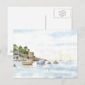 briefkaart "Polruan Castle" (Voorkant / Achterkant)