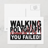 Briefkaart polygraaf (Voorkant / Achterkant)