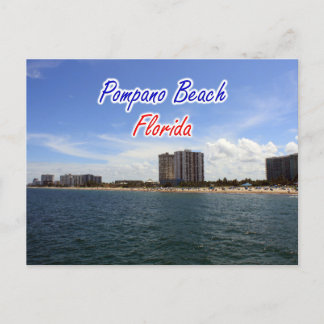 Briefkaart Pompano Beach Florida