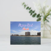 Briefkaart Pompano Beach Florida (Staand voorkant)