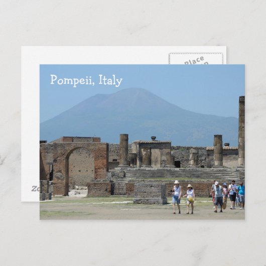 Briefkaart Pompeii (Voorkant / Achterkant)