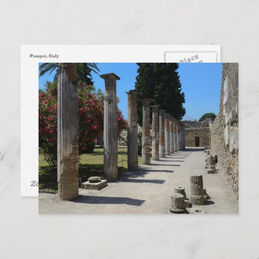 Briefkaart Pompeii (Voorkant / Achterkant)
