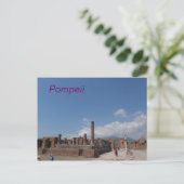 Briefkaart Pompeii (Staand voorkant)