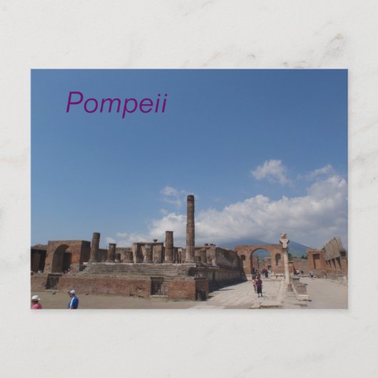 Briefkaart Pompeii (Voorkant)