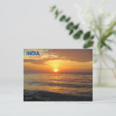 Briefkaart - Pondicherry - India (Staand voorkant)