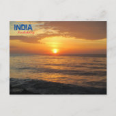 Briefkaart - Pondicherry - India (Voorkant)