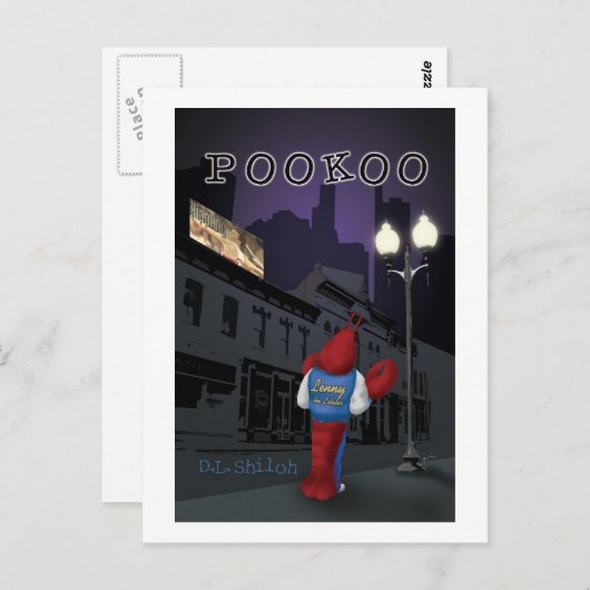 Briefkaart Pookoo (Voorkant / Achterkant)