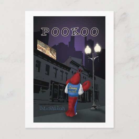 Briefkaart Pookoo (Voorkant)