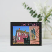 Briefkaart Portsmouth (NH) (Staand voorkant)