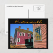 Briefkaart Portsmouth (NH) (Voorkant / Achterkant)
