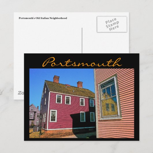 Briefkaart Portsmouth (NH) (Voorkant / Achterkant)