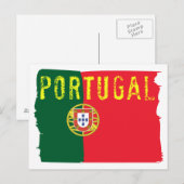 Briefkaart Portugese vlag (Voorkant / Achterkant)