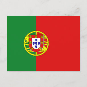 Briefkaart Portugese vlag