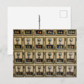 Briefkaart Postcombinatiestakken (Voorkant / Achterkant)