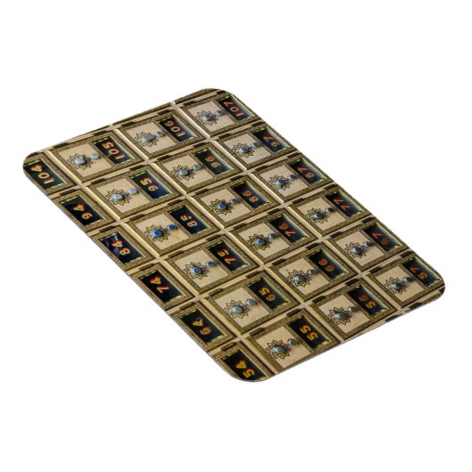 Briefkaart Postcombinatiestakken Magneet (Rechterzijde)