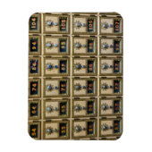 Briefkaart Postcombinatiestakken Magneet (Verticaal)