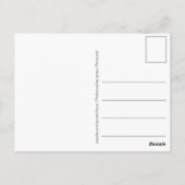 Briefkaart "Postcrossover green" (Achterkant)