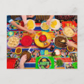 Briefkaart Postcrossover Taco Fiesta (Voorkant)