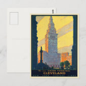 Briefkaart Poster Print voor New York Central Line (Voorkant / Achterkant)