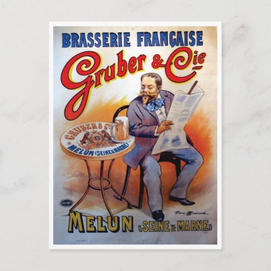 Briefkaart - Posters van Gruber en Cie (Voorkant)